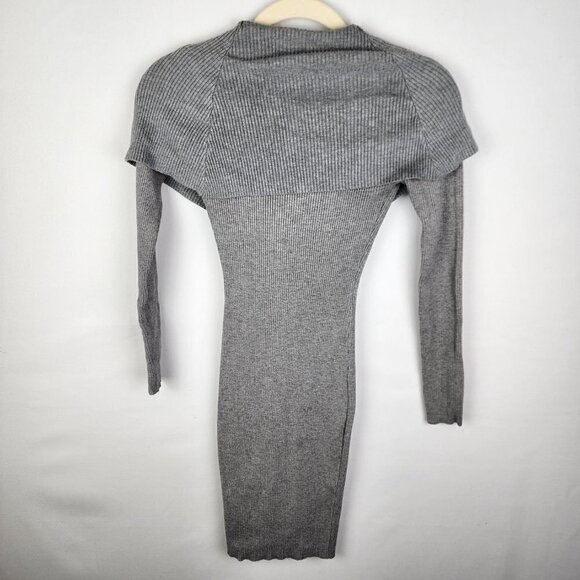 HERA Collection Cowl Neck Sweater Dress S - Picture 2 of 4